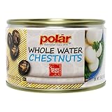 MW Polar Canned Vegetables Water Chestnuts, Whole, 8 Ounce, (Pack of 12)