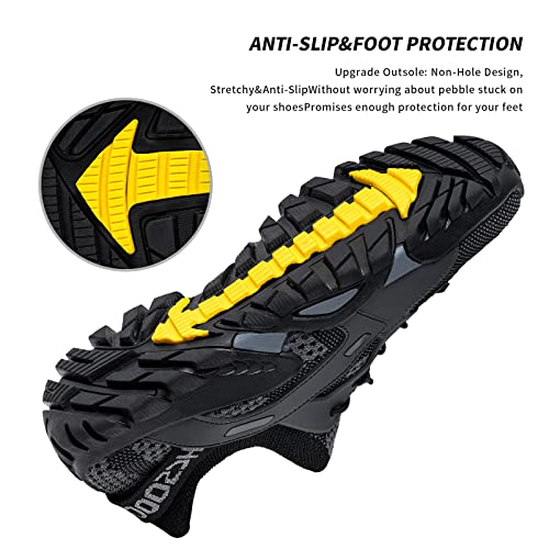 Image of SOBASO Water Shoes Women Men Quick Drying Swim Beach Aqua Shoes for Water Sport Diving Hiking Sailing Travel