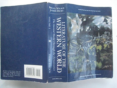 Literature of the Western World: The Ancient Wo... 0024278254 Book Cover