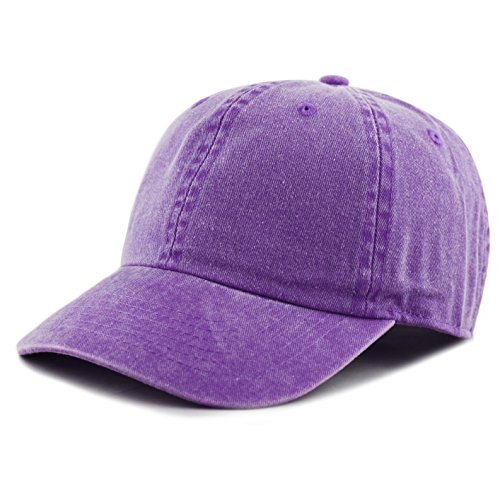 Image of The Hat Depot 100% Cotton Pigment Dyed Low Profile Dad Hat Six Panel Cap