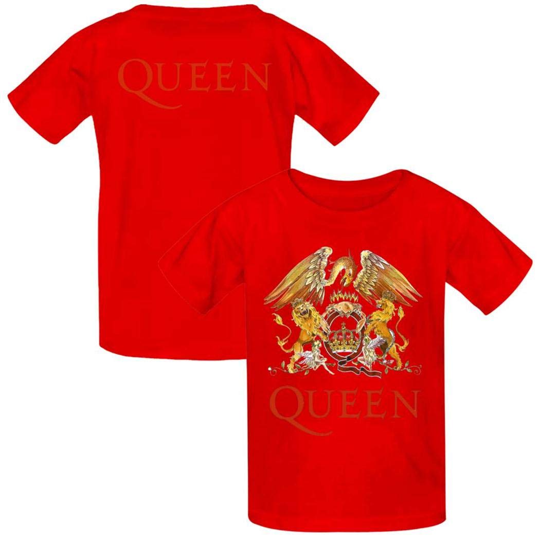 Youth Queen-Band Rock Music T-Shirts Unisex Child Short Sleeve Tee Shirt