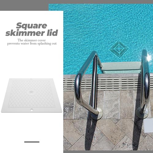 Yardwe Cobertura Para Skimmer De Piscina Substituição De Tampa De Skimmer Cobertura Quadrada Para Pi