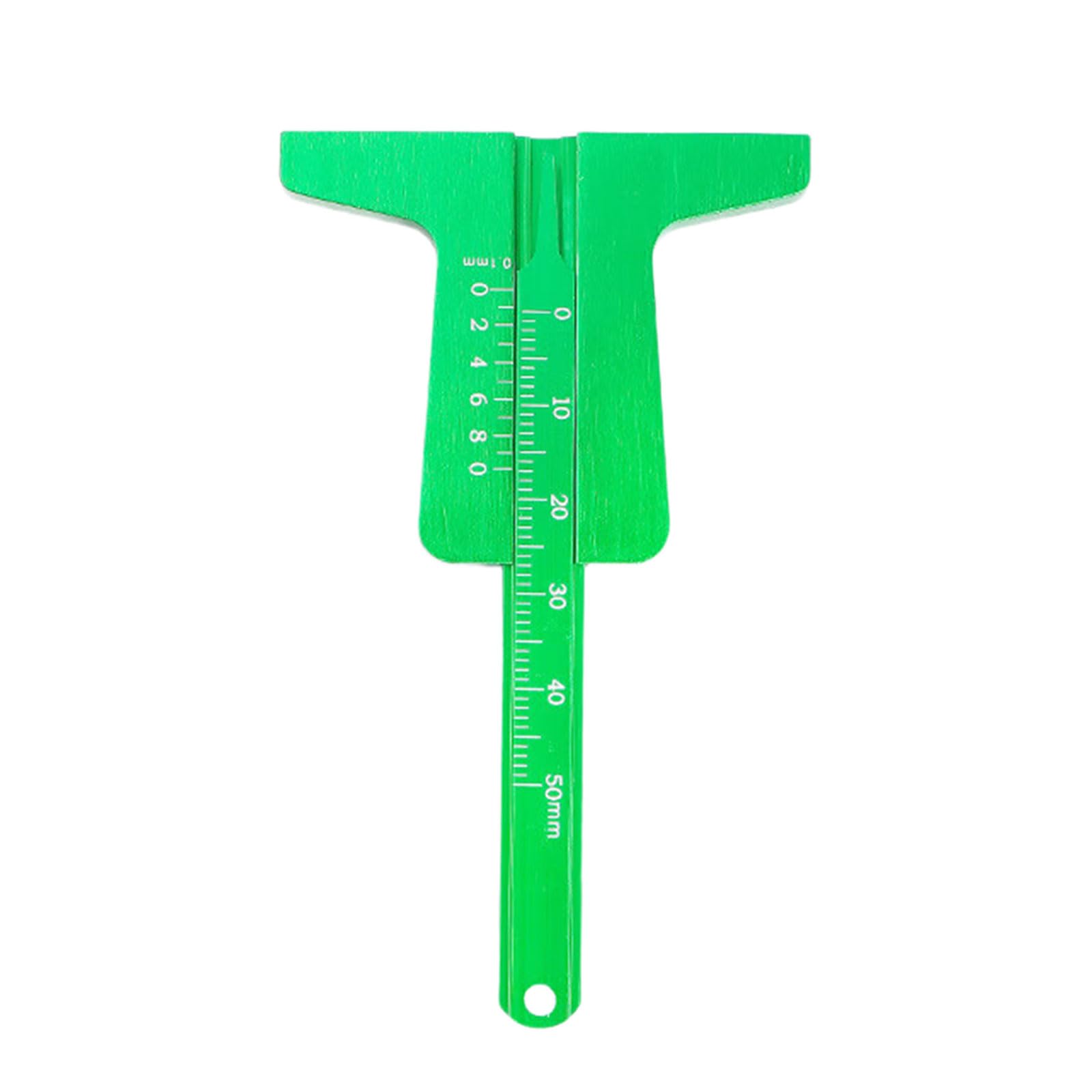 YHAILI Stainless Tire Treads Depth Gauge for Accurate Grooves Measurement with Clear Scale Ensuring Readings Portable