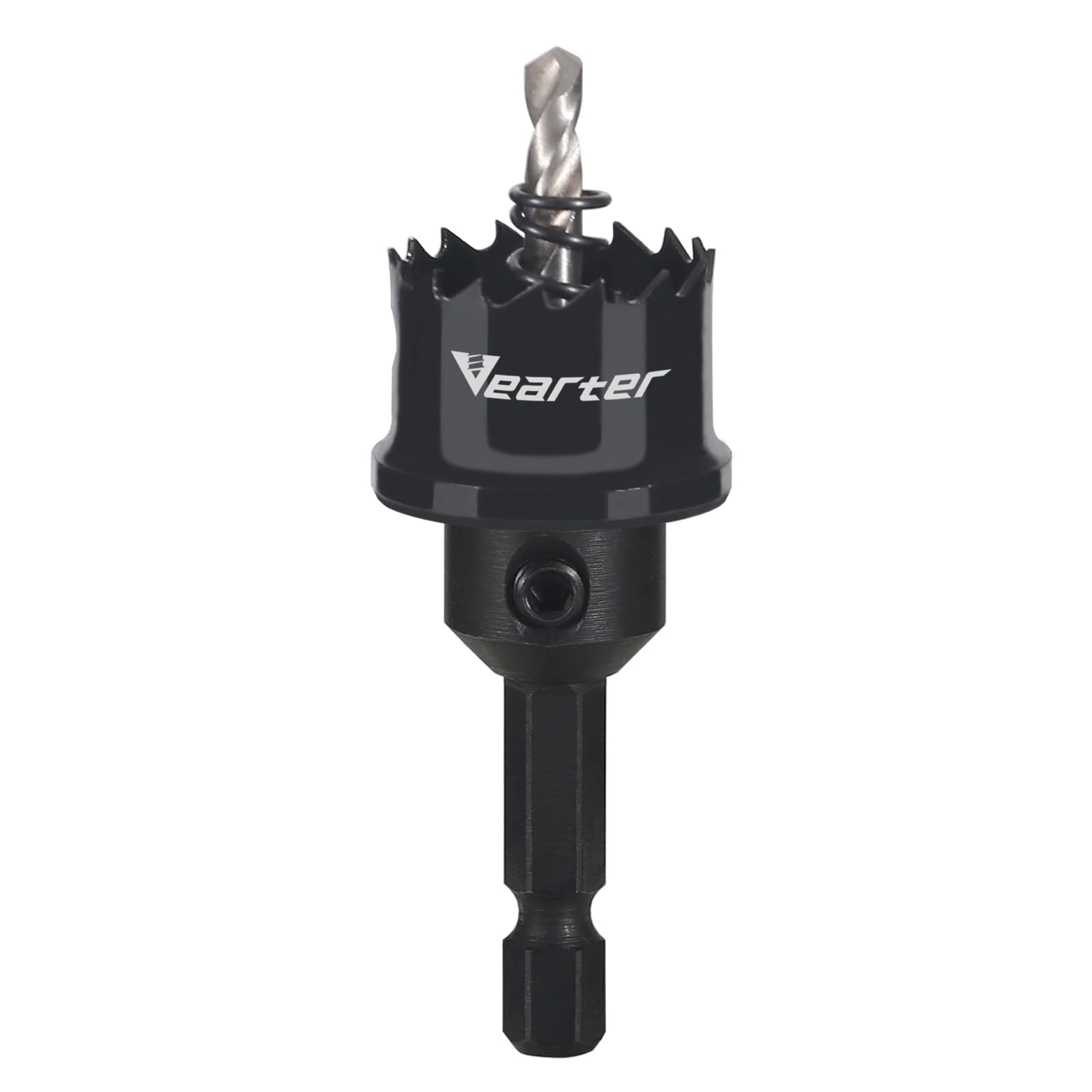 Vearter 22mm Bi-Metal Hole Saw 1/4 Inch Hex Shank, M42 Bimetal Hole Saw, Thin Wall Cobalt Drill Hole Cutter with Arbors for Wood, Sheet Metal, Copper, Plaster, PVC, Steel Plate, Drywall โ image 1
