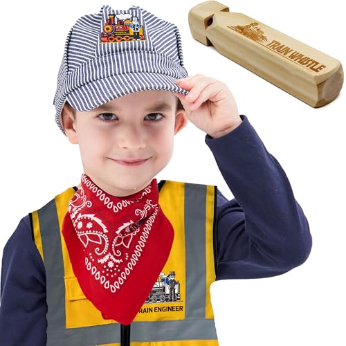 Disfraz infantil de ingeniero de tren 4 en 1 CINKCO miniatura 6