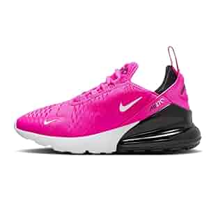 aya26 Nike Air Max 270 White Black AH6789-100 Women's Size 5.5