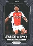 2024-25 PANINI PRIZM PREMIER LEAGUE EMERGENT #17 MYLES LEWIS-SKELLY ARSENAL SOCCER OFFICIAL TRADING CARD OF SOCCER