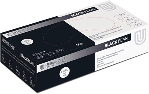 Unigloves Black Pearl Gants en nitrile
