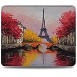 Alfombrilla Gaming 420 x 350 x 3mm Alfombrilla Ratón con Base Antideslizante, Bordes Acolchados, Multifuncional Accesorios Gaming para Ratón con Cable o Inalámbrico, Dibujos Animados Árbol (2) 0d-525