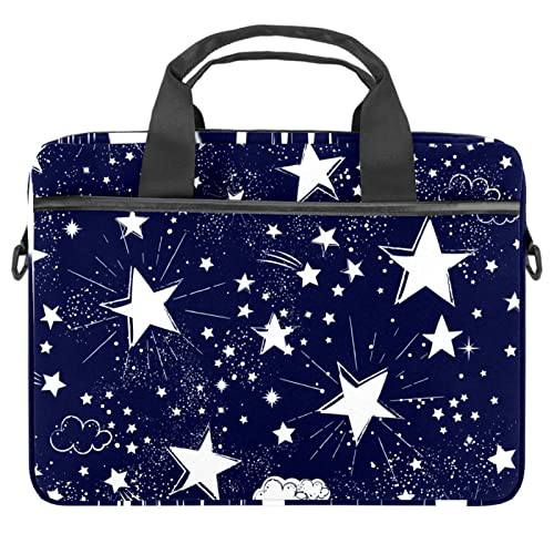 Sacoche ordinateur 13-14 pouces ciel étoilé bleu pour le bureau et la fac
