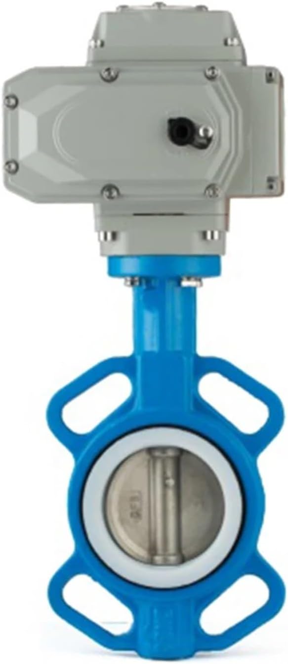 KPL-Q971 DN40-DN400 Motorized Butterfly Valve Wafer Type Electric Valve Atomatic Control Valve Butterfly valves(DN100)