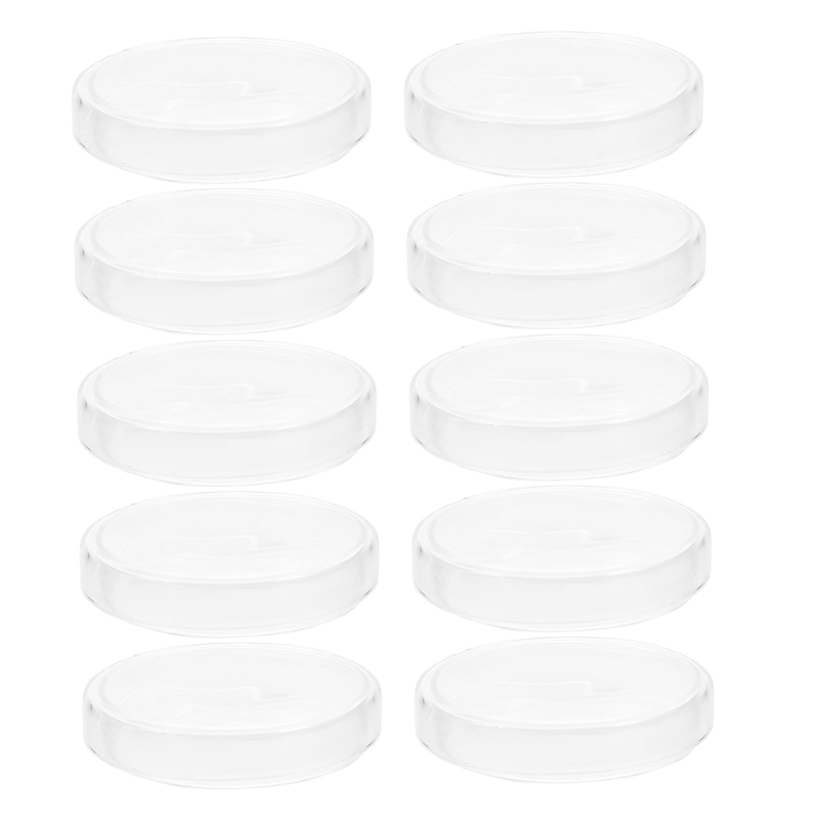 10 Stück Labor Petrischalen Glas Mit Deckel Vorgegossen Kulturschalen Sterile Für Mikrobiologische Experimente Zell- Und Gewebekultur Labor- Und Forschungsausrüstung