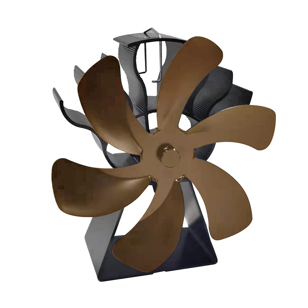 Ventilateur de poêle à bois silencieux YL909 alimenté par la chaleur pour bûches