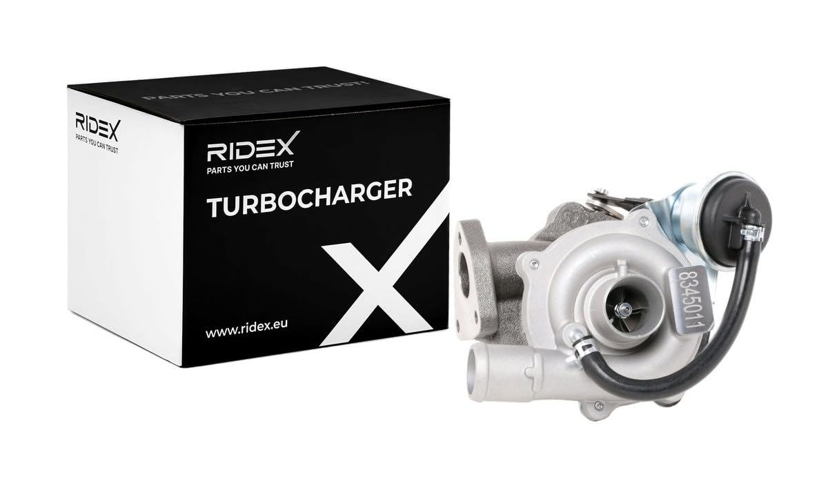 RIDEX 2234C0010 Turbina con comando a depressione con guarnizioni incl. Kit guarnizioni con materiale di fissaggio/montaggio Compatibilità con SUZUKI SWIFT III MZ, EZ