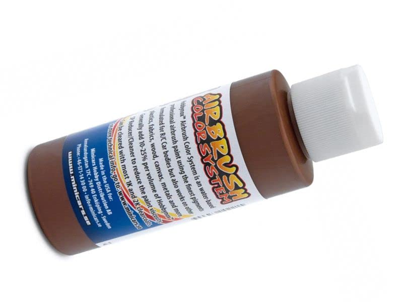 Hobbynox Airbrush Color Solid Braun 60 ml für RC Karosserie Lexan Farbe
