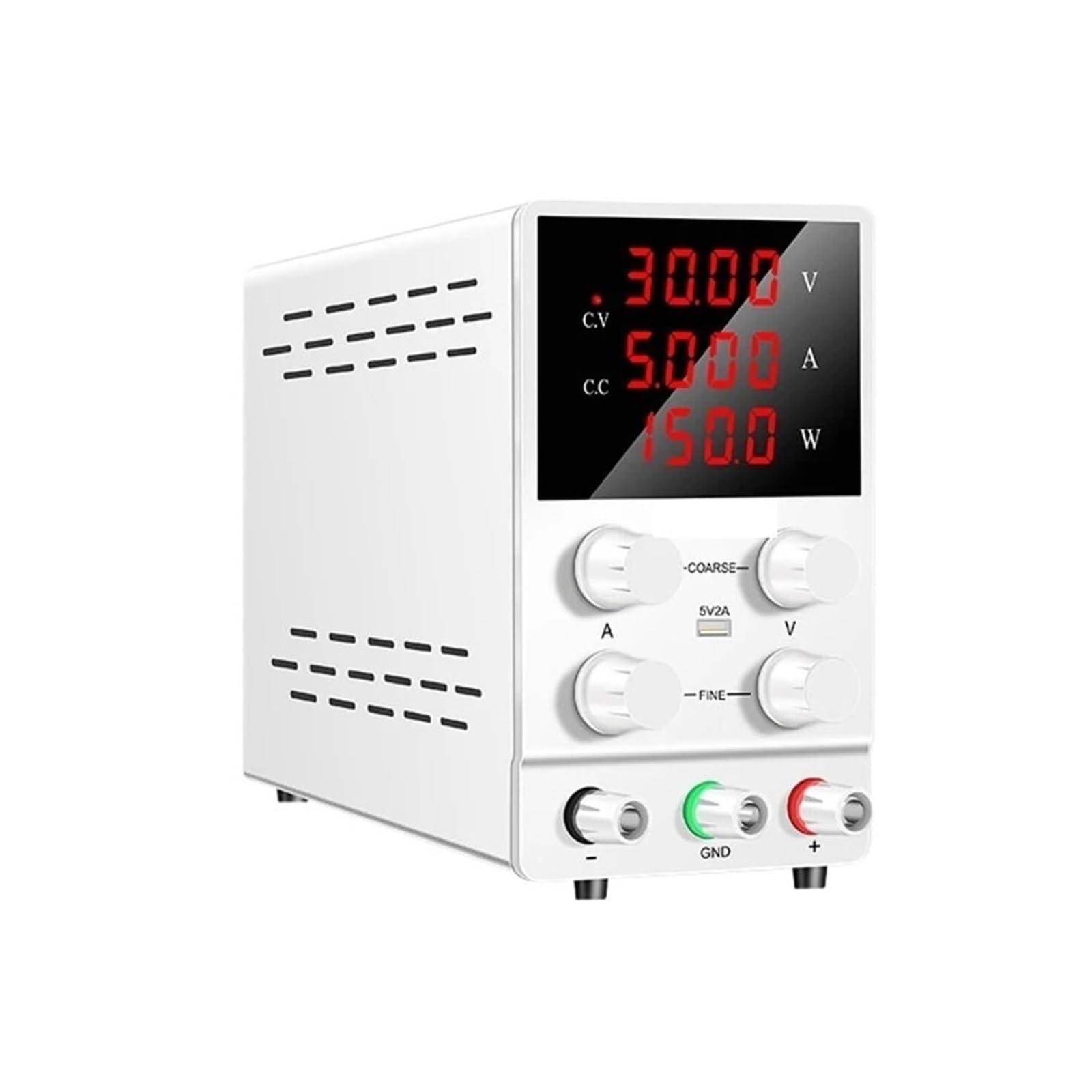 Alimentation à découpage réglable avec charge rapide et radiateur intégré