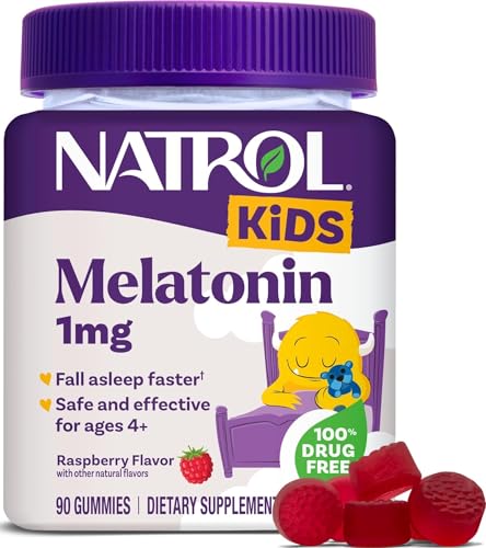 Natrol Kids Melatonin 1mg, for Restful Sleep...