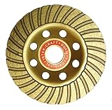 Die Scheibe ist ideal zum Entfernen von Unebenheiten, Formen und Schleifen großer Betonflächen.