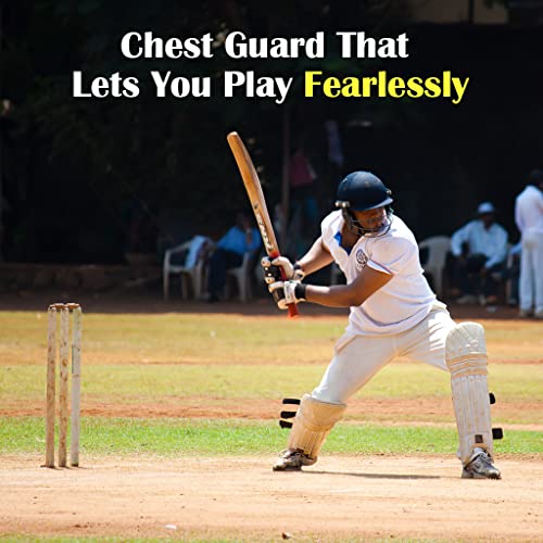 Sportaxis Batting Chest Guard, Low Density Foam Closure, White #TOP2