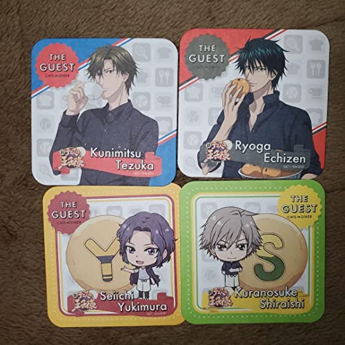 テニスの王子様 コースター 手塚国光 越前リョーガ 幸村精市 白石 1229 テニスの王子様 コースター 手塚国光 越前リョーガ 幸村精市 白石 1229