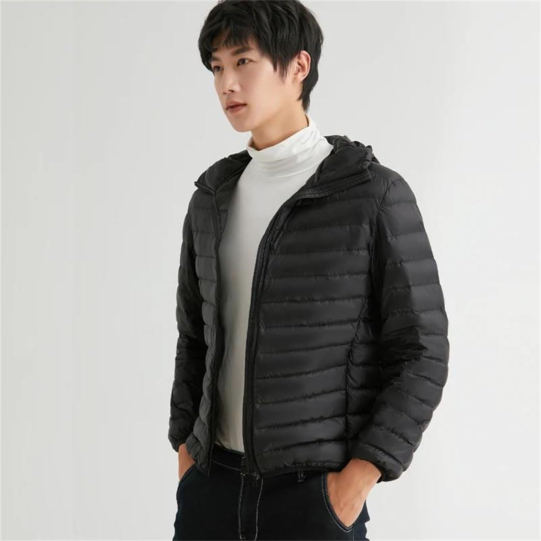 Man Duck Down Hooded Jacket Winter Coat Jackets Warm Outwear Parkas Outdoors Campaign Clothes