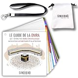 Guide Omra avec Illustrations Invocations et Sac de Rangement Islam...