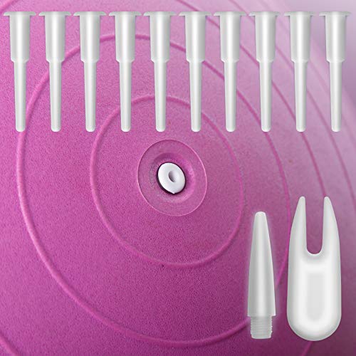 image for SKOLOO Exercise Ball Plug Replacement kit, Yoga Ball Fitness Exercise 