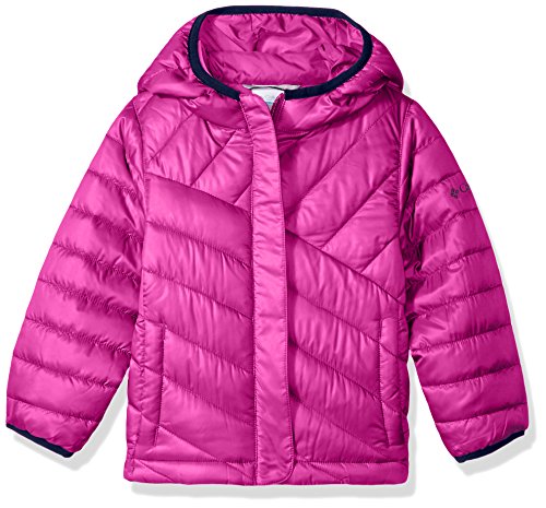 Columbia Boys' Big Powder Lite Puffer Jacket, Deep Blush, Large