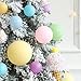 46 Pcs Pastel Color Shatterproof Christmas Ornament Set -3D Ice Cream, Donut & Cake Dessert Decorations for Candyland Xmas Party, Holiday Tree Decor, Sweet - Themed Gathering & Home Decor