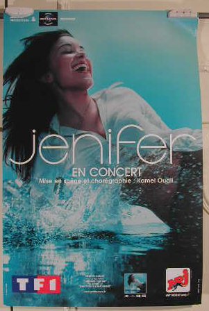 Affiche Jenifer 40x60 cm pour décoration murale de salon