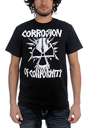 Photo de Corrosion Of Conformity - - Old School T-Shirt Logo Hommes en Noir, Small, Black
