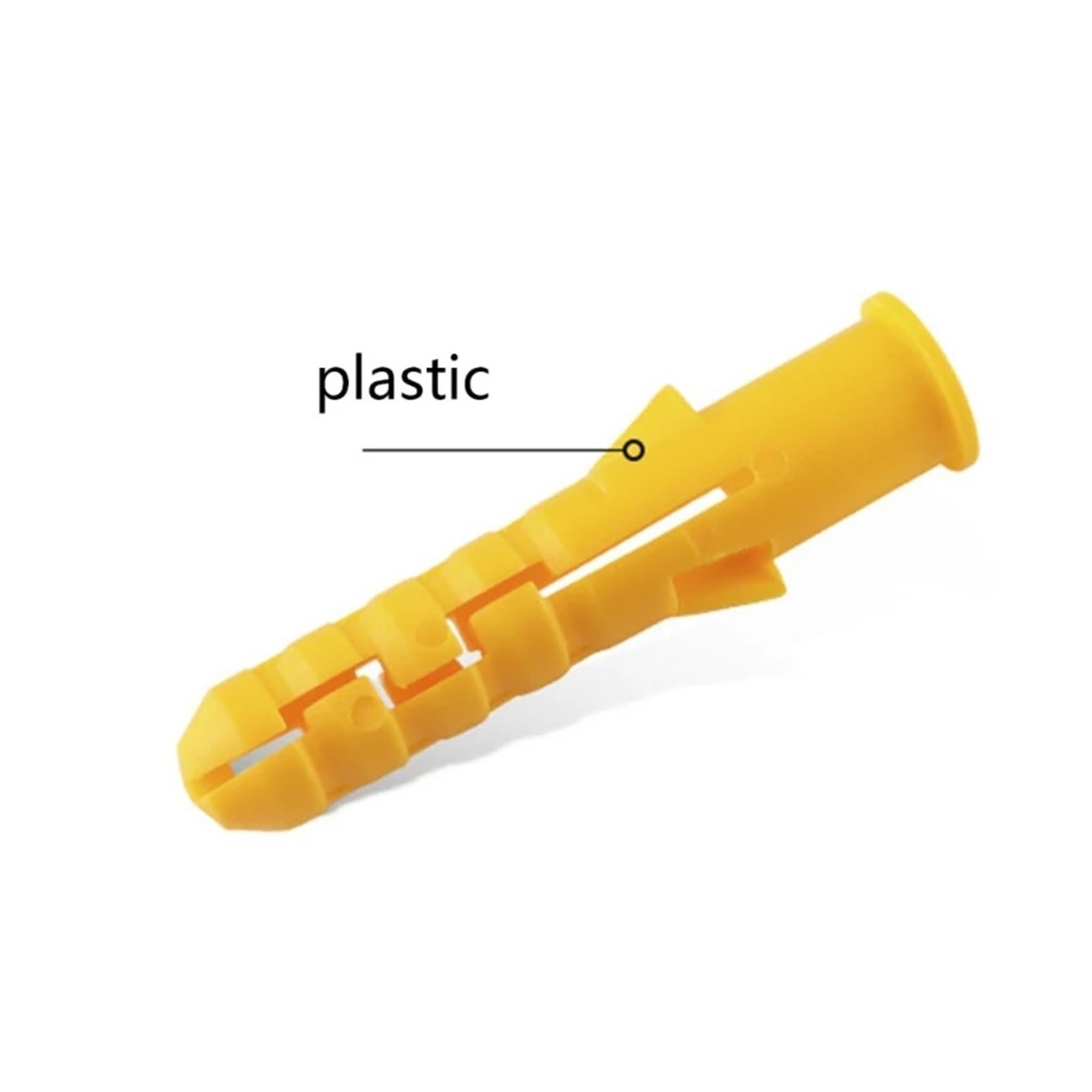 Juego de Tapones de Pared, Tacos de expansión de Cola de pez con Tornillos (Paquete de 20/40 Unidades) for diversas Superficies(20pcs)