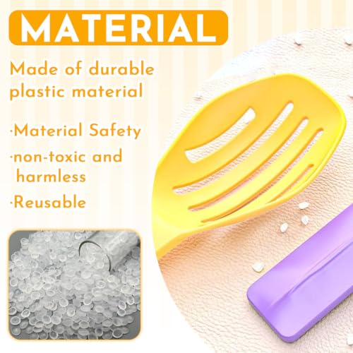 Image of 9Pcs Bathing Sand Scooper for Hamsters, Small Pet Grooming | Hamster Bedding Scooper,Pet Cleaning Tool,Small Pet Grooming