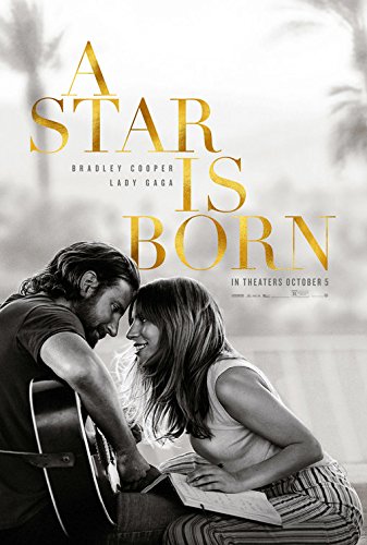 A STAR IS BORN - 11.5"x17" Original Promo Movie Poster 2018 Lady GaGa Bradley Cooper