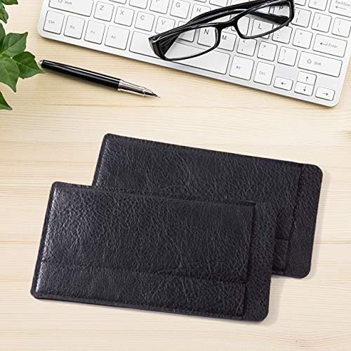Miniatura 7 de TRIUMPH VISION Bolsa doble para gafas de sol, funda de cuero suave para gafas de sol y lectura
