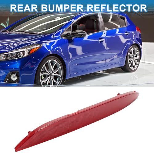 Image of Rear Right Side Bumper Reflector No.92406A7000 Bumper Reflector Side Marker for Kia Forte 2014-2016 Red