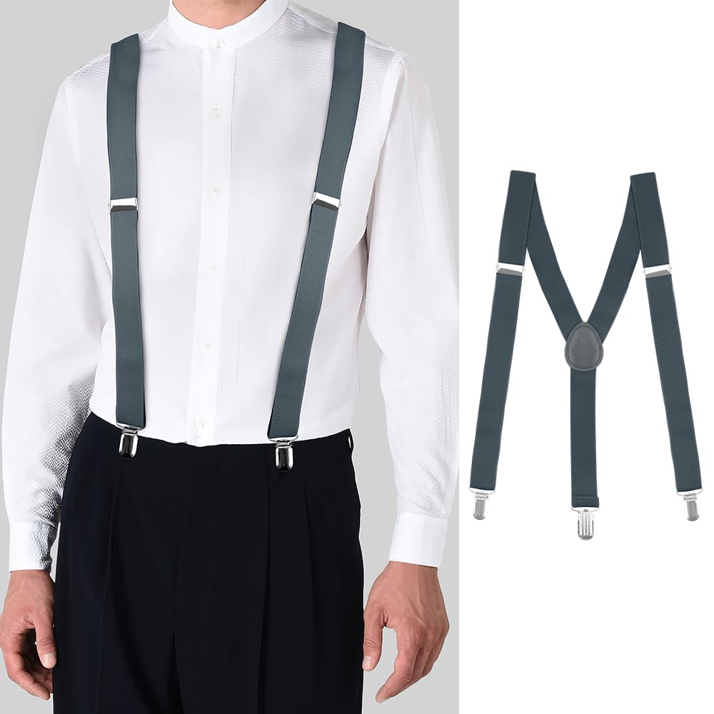 Tirantes ajustables para hombre con correas elásticas, espalda en Y, tirantes de senderismo debajo de la ropa