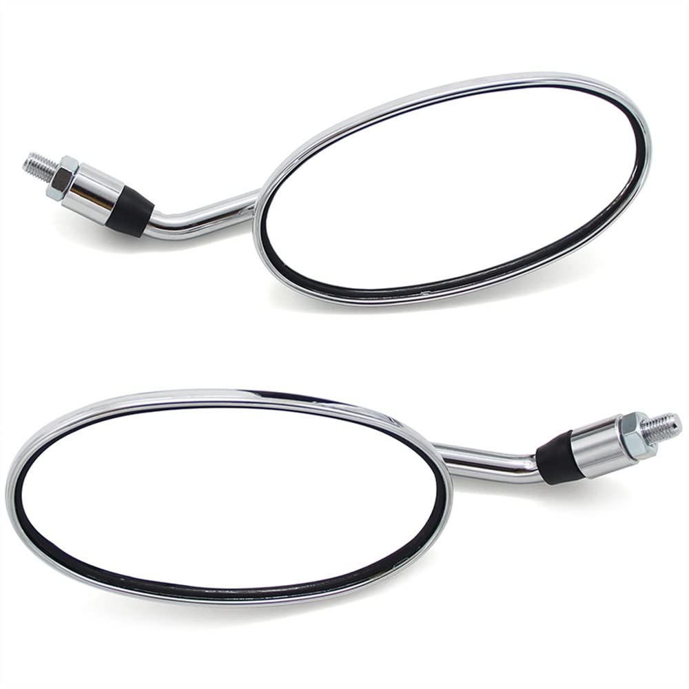 Rétroviseur moto chrome Honda NV400 NV600 NV750 Shadow retroviseur ABS