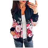 lammfelljacken damen 【Gutes Geschenk】Damen Hoodie ist aus hochwertigen Materialien gefertigt, leicht und atmungsaktiv, Lose Stil ist angenehm zu tragen.Casual Style; Einfach zu passen Verschiedene Kleidungsstil. Perfekt für Sport, Urlaub, oder einfach nur Zeitskleidung.Der Langarm Hoodie Übergangsjacke ist Perfekt für Damen mit Jeans, Shorts und Sneakers kombiniebar & ideal für Alltags, Sport, Freizeit usw. Ein süßes Geschenk für Geburtstag von Ihrer Familie, Tochter, Freundin oder Kollegen.