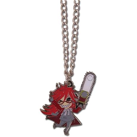 Animewild Black Butler Grell Necklace: A Sinful Yet Exquisite Tribute to the Anime