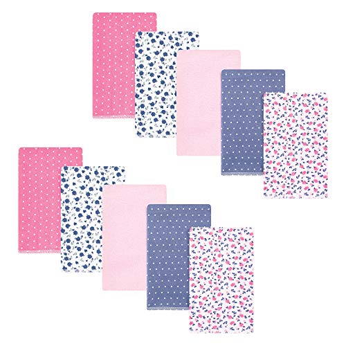 Image of Hudson Baby Baby Flannel Burp Cloths