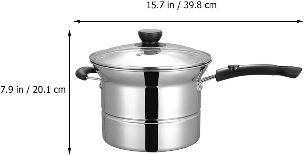 ステンレス製スープポットキッチンクッキングポット多機能省エネキッチンヌードル焙煎スチームクッキングポット