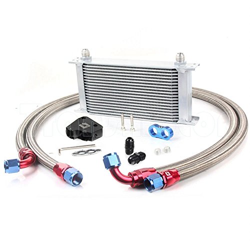 Kit refroidisseur d'huile moteur 19 rangées avec plaque sandwich pour blocs moteurs LS1 LS2 LS3
