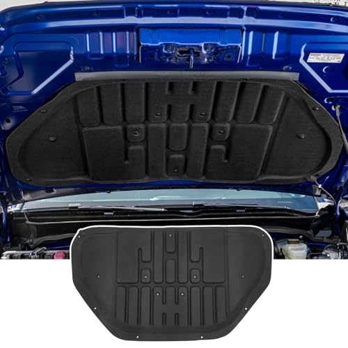 xipoqix Hood Insulation Pad Mat Compatible with 2024 2025 Toyota Tacoma 2025 4Runner Engine Sound Insulation Mat Sound Deadening Pad Replacement for 2024-2025 Toyota Tacoma Accessories