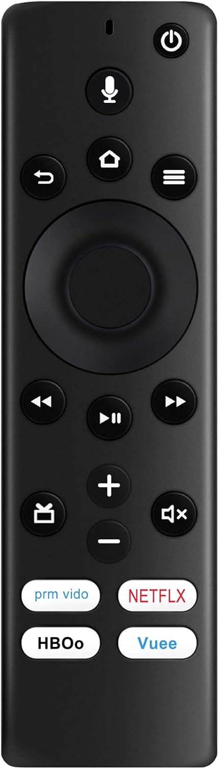 NS-RCFNA-19 Replacement Remote Voice Control fit for Insignia TV NS-43DF710NA19 NS-50DF710NA19 NS-55DF710NA19 NS-24DF310NA19 NS-32DF310NA19 NS-58DF620NA20 NS-39DF510NA19
