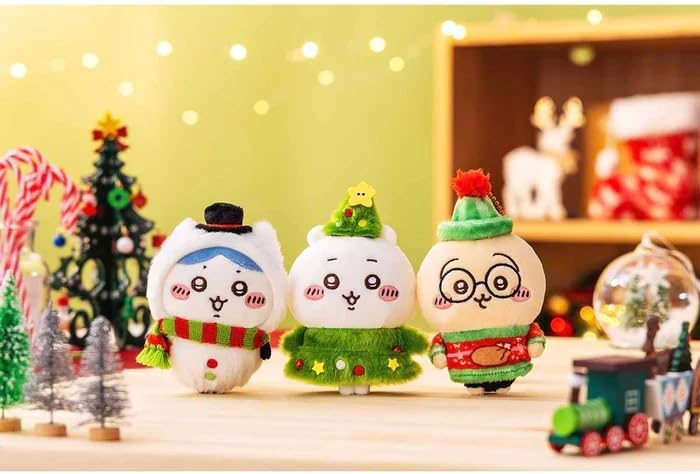 ちいかわ ハッピーホリデーなマスコット ぬいぐるみ ハチワレ ハチワレ