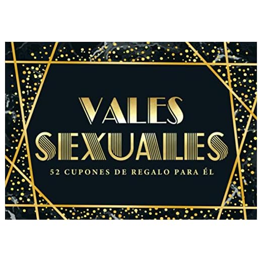 Vales sexuales: 52 cupones de regalo para él