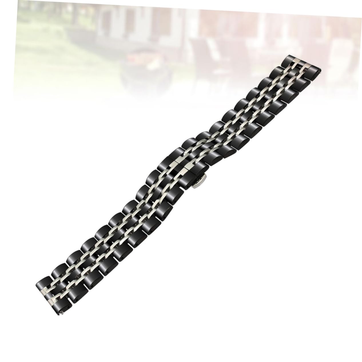 UPKOCH Correa De Reloj De Guijarro 3 Uds Brazalete De Metal Correa De Reloj Inteligente Correas De Engranaje Correa De Reloj De Moda De Repuesto S2 S3 De Acero Inoxidable