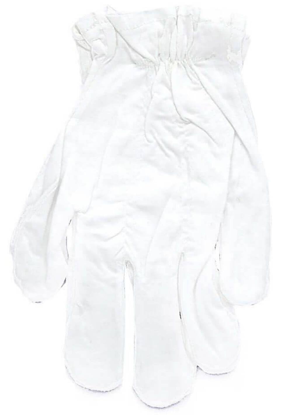 Forum Novelties Men's White Cotton Gloves Costume Accessory Santa Claus