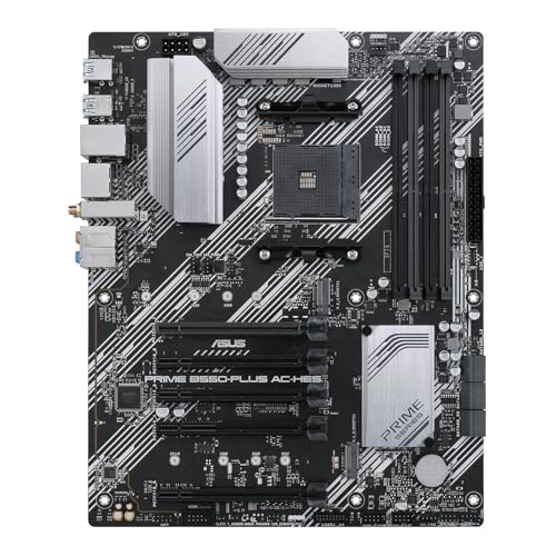 Image of MICRO CENTER AMD Ryzen 7 5800XT Desktop Processor with ASUS Prime B550-PLUS AC-HES AM4 ATX Motherboard (Dual M.2, PCIe 4.0, WIFI5, 1Gb Ethernet, SATA 6 Gbps, USB 3.2 Gen 2 Type-C)